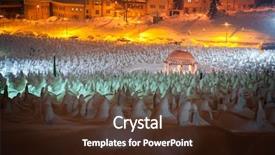  Presentation with mystical - PPT layouts enhanced with frozen turkey - mystical graveyard memorial in winter background and a tawny brown colored foreground