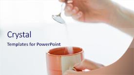  Presentation with fructose - Audience pleasing presentation theme consisting of fructose - food junk-food drinks and unhealthy backdrop and a sky blue colored foreground