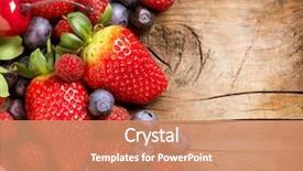  Presentation with wood harvest - Amazing presentation having fruit - berries on wooden background summer backdrop and a coral colored foreground