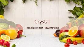  Presentation with fruit - PPT layouts enhanced with fruit and vegetable borders fruit background and a lemonade colored foreground