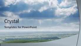  Presentation with region - Slides with fruit farm - view to vineyard in ukraine background and a  colored foreground