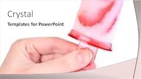  Presentation with food truck cake ice cream - Cool new presentation design with fruit ice cream in hand backdrop and a white colored foreground