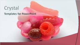  Presentation with soap - Colorful theme enhanced with fruit-soap-on-white-background backdrop and a sky blue colored foreground