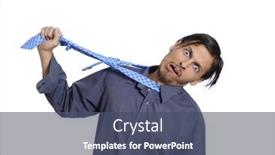  Presentation with hang - Cool new PPT layouts with frustrated-worker-wants-to-hang backdrop and a ocean colored foreground