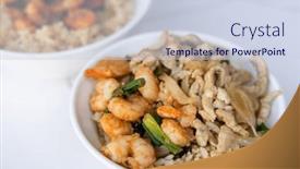  Presentation with shrimp - 