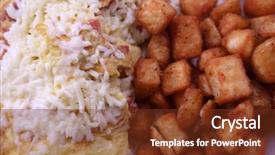  Presentation with white cheese - Cool new presentation theme with fry s food - omelet 3 egg omelet backdrop and a tawny brown colored foreground