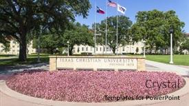  Presentation with texas - Audience pleasing PPT theme consisting of ft-worth-mar-15-texas backdrop and a coral colored foreground