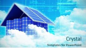 Presentation with solar eclipse and lunar eclipse - Amazing slide deck having fuel cell geneation - digital composite of 3d solar backdrop and a cool aqua colored foreground