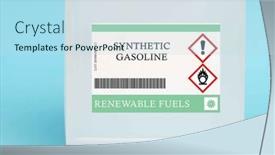  Presentation with energy coal - PPT theme having fuel-made-from-a-variety background and a sky blue colored foreground