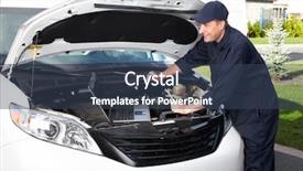  Presentation with auto repair - Audience pleasing PPT layouts consisting of fuel stations safety - car mechanic working in auto backdrop and a  colored foreground