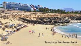  Presentation with turquoise beach - 