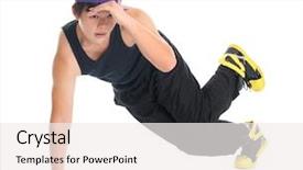  Presentation with asian culture - Colorful slide set enhanced with full body cool looking young asian teenage dance hip hop isolated on white background asian youth culture backdrop and a sky blue colored foreground