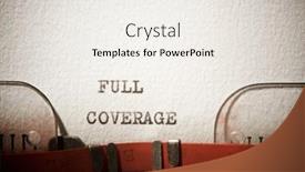  Presentation with writing the text human rights - Presentation theme with full-coverage-text-written background and a white colored foreground