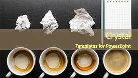  Presentation with creativity - Cool new PPT layouts with full cups of fresh backdrop and a coral colored foreground