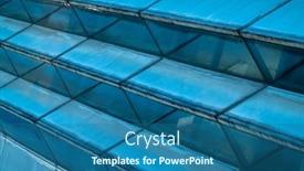  Presentation with city street - Presentation theme having full-frame-background-of-glass background and a ocean colored foreground