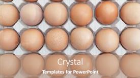  Presentation with frame - Beautiful slide set featuring full-frame-shot-of-brown backdrop and a coral colored foreground