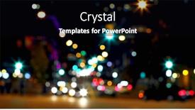 Presentation with road light - Presentation design enhanced with full-frame-shot-of-defocused background and a black colored foreground