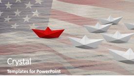  Presentation with animated sea - PPT theme enhanced with full frame shot of sea background and a gray colored foreground