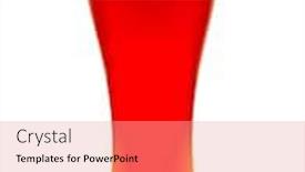  Presentation with ale - Slide set featuring full-glass-of-pale-ale background and a coral colored foreground