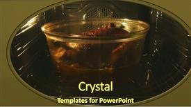  Presentation with cooking - Colorful PPT layouts enhanced with full goose cooking in roaster backdrop and a wine colored foreground