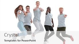  Presentation with dynamic - PPT layouts having full-growth-a-group background and a white colored foreground