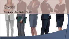  Presentation with business growth - Audience pleasing PPT theme consisting of full-growth-boss backdrop and a coral colored foreground