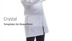  Presentation with growth - Slide deck having full-growth-smiling-male-therapist background and a white colored foreground