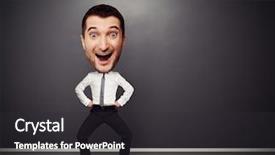  Presentation with dancing - Colorful PPT theme enhanced with leadership - personality development - hand writing backdrop and a white colored foreground.