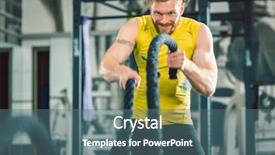  Presentation with battle - Presentation theme consisting of full length low angle view background and a ocean colored foreground