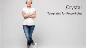  Presentation with old music - Slides having full-length-photo-of-attractive background and a light gray colored foreground