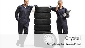  Presentation with mechanics - Amazing theme having full-length-portrait-of-male backdrop and a white colored foreground