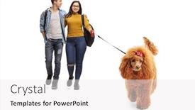  Presentation with teenage - Colorful slides enhanced with full-length-portrait-of-teenage backdrop and a white colored foreground