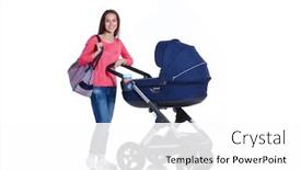  Presentation with mom - Beautiful PPT layouts featuring full-length-portrait backdrop and a white colored foreground