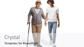  Presentation with walking together - 