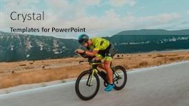  Presentation with active citizenship to the risk of social exclusion - Presentation theme enhanced with full-length-portrait background and a light blue colored foreground