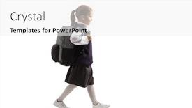  Presentation with shot - Amazing presentation theme having full-length-profile-shot backdrop and a white colored foreground