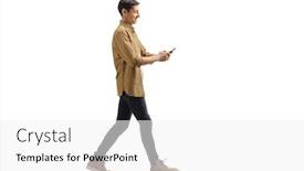  Presentation with jeans - Presentation theme with full-length-profile-shot background and a white colored foreground