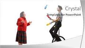  Presentation with shot - PPT layouts featuring full-length-profile-shot background and a white colored foreground