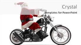  Presentation with custom - Slide deck enhanced with full-length-profile-shot background and a white colored foreground