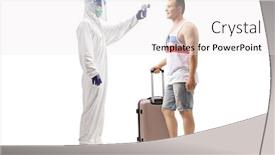  Presentation with hazmat - PPT theme enhanced with full-length-profile-shot background and a white colored foreground