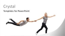  Presentation with turbine engine profile aviation technologies - Cool new slide deck with full-length-profile-shot backdrop and a white colored foreground