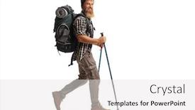  Presentation with electric pole electrical power poles - Theme having full-length-profile-shot background and a white colored foreground