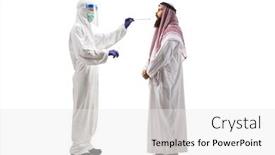  Presentation with hazmat - Cool new slides with full-length-profile-shot backdrop and a white colored foreground