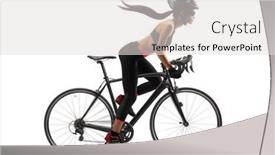  Presentation with shot - Cool new presentation theme with full-length-profile-shot backdrop and a light gray colored foreground