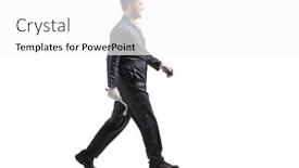  Presentation with mechanic - Cool new slide deck with full-length-profile-shot backdrop and a white colored foreground