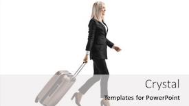  Presentation with shot - Amazing PPT layouts having full-length-profile-shot backdrop and a light gray colored foreground