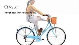  Presentation with full length portrait two men women brown sweater - Audience pleasing PPT layouts consisting of full-length-profile-shot backdrop and a white colored foreground