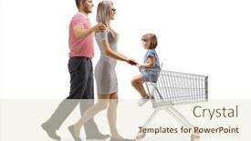  Presentation with shot - Slide deck featuring full-length-profile-shot background and a cream colored foreground