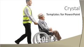  Presentation with senior worker - 