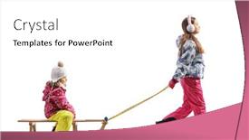  Presentation with shot - Theme enhanced with full-length-profile-shot background and a white colored foreground